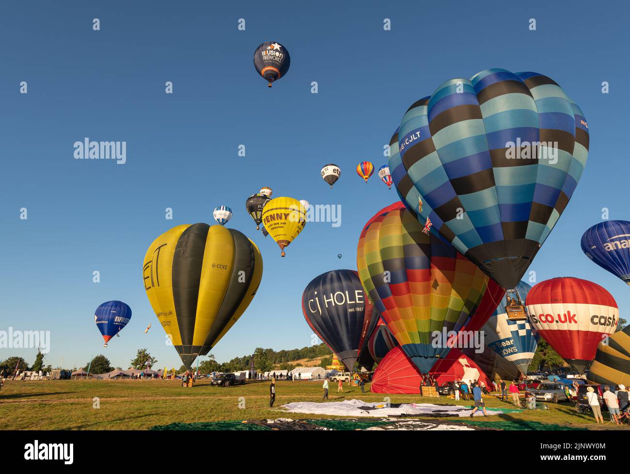 Bristol Balloon Fiesta, 2022 Stockfoto