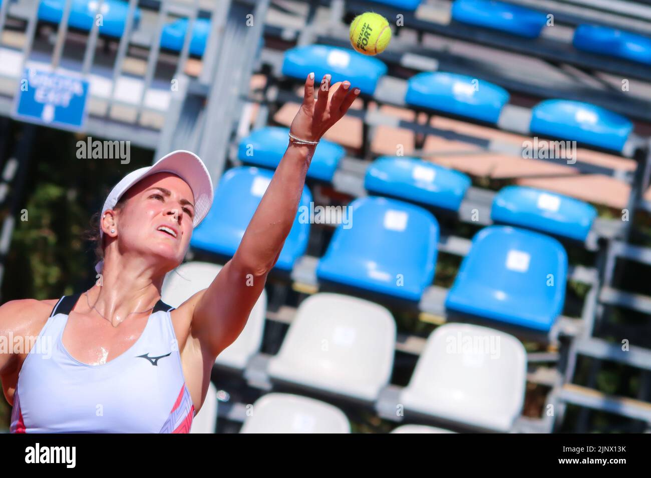 Anna Bondar während der Palermo Ladies Open 2022 Stockfoto