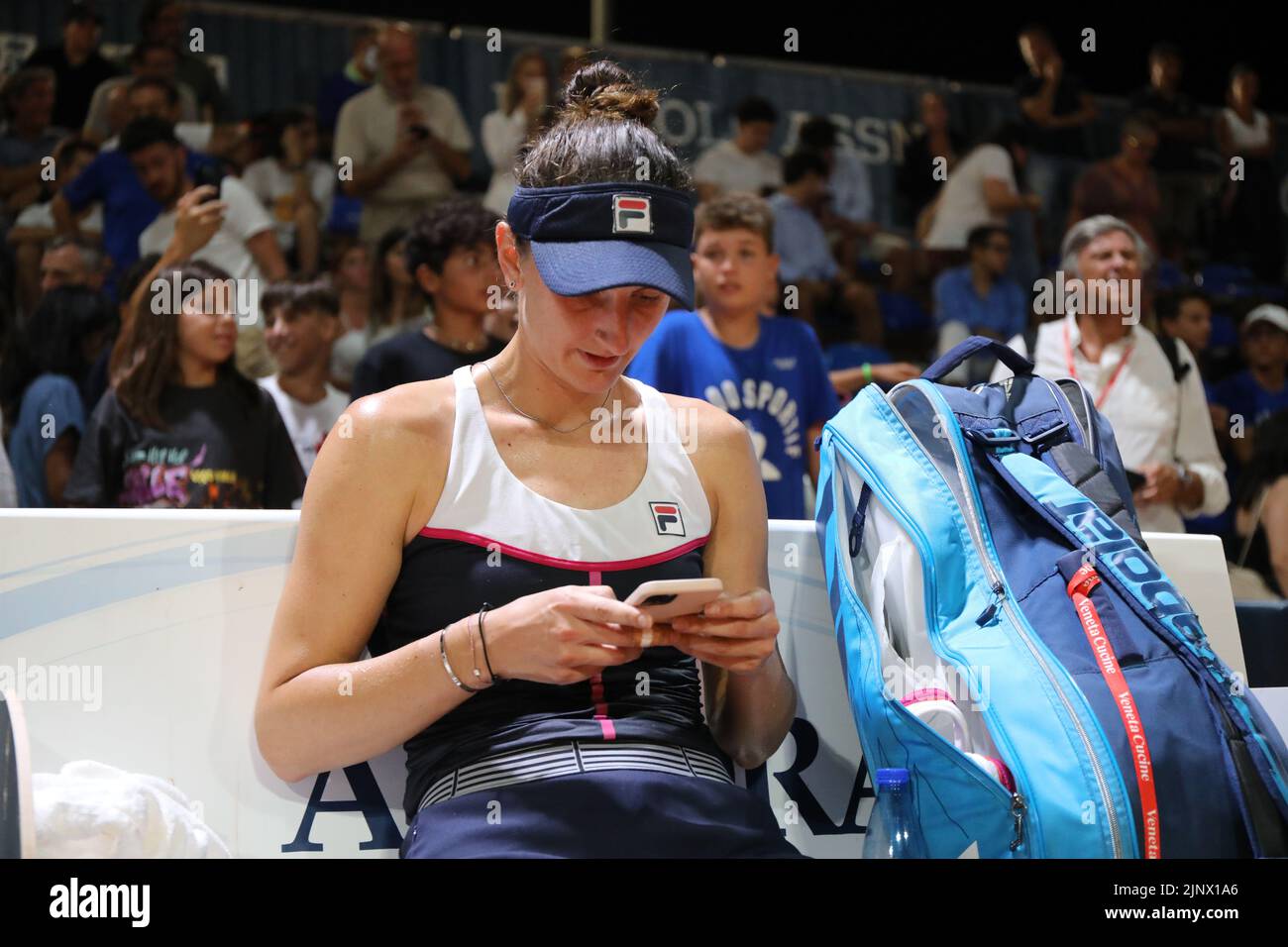 Irina-Camelia Begu während der Palermo Ladies Open 2022 Stockfoto