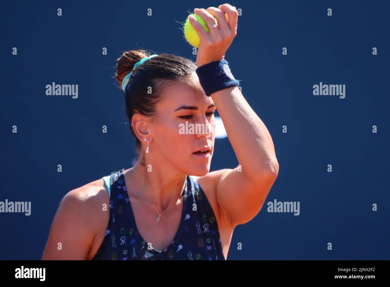 Nuria Parrizas Diaz während der Palermo Ladies Open 2022 Stockfoto