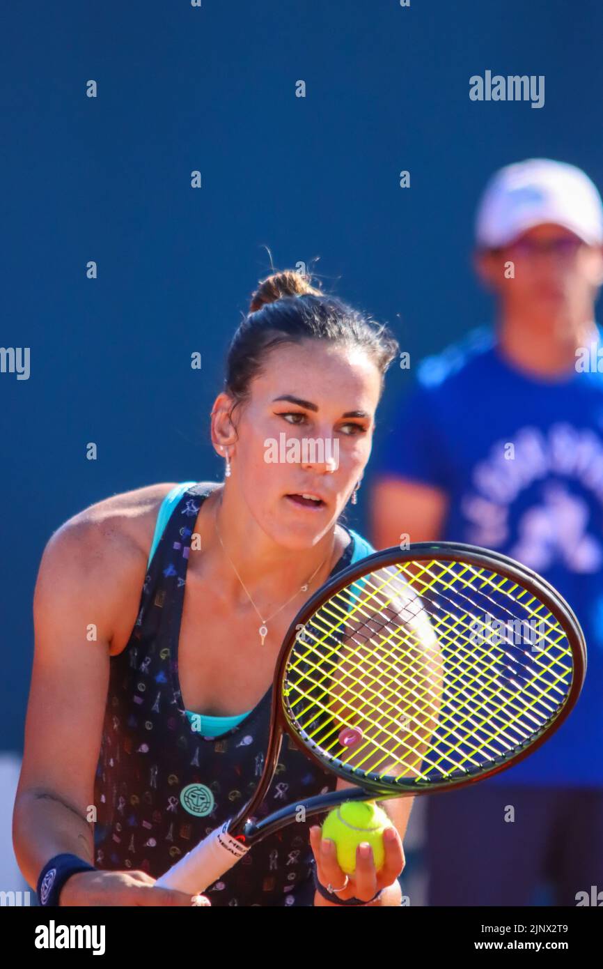 Nuria Parrizas Diaz während der Palermo Ladies Open 2022 Stockfoto