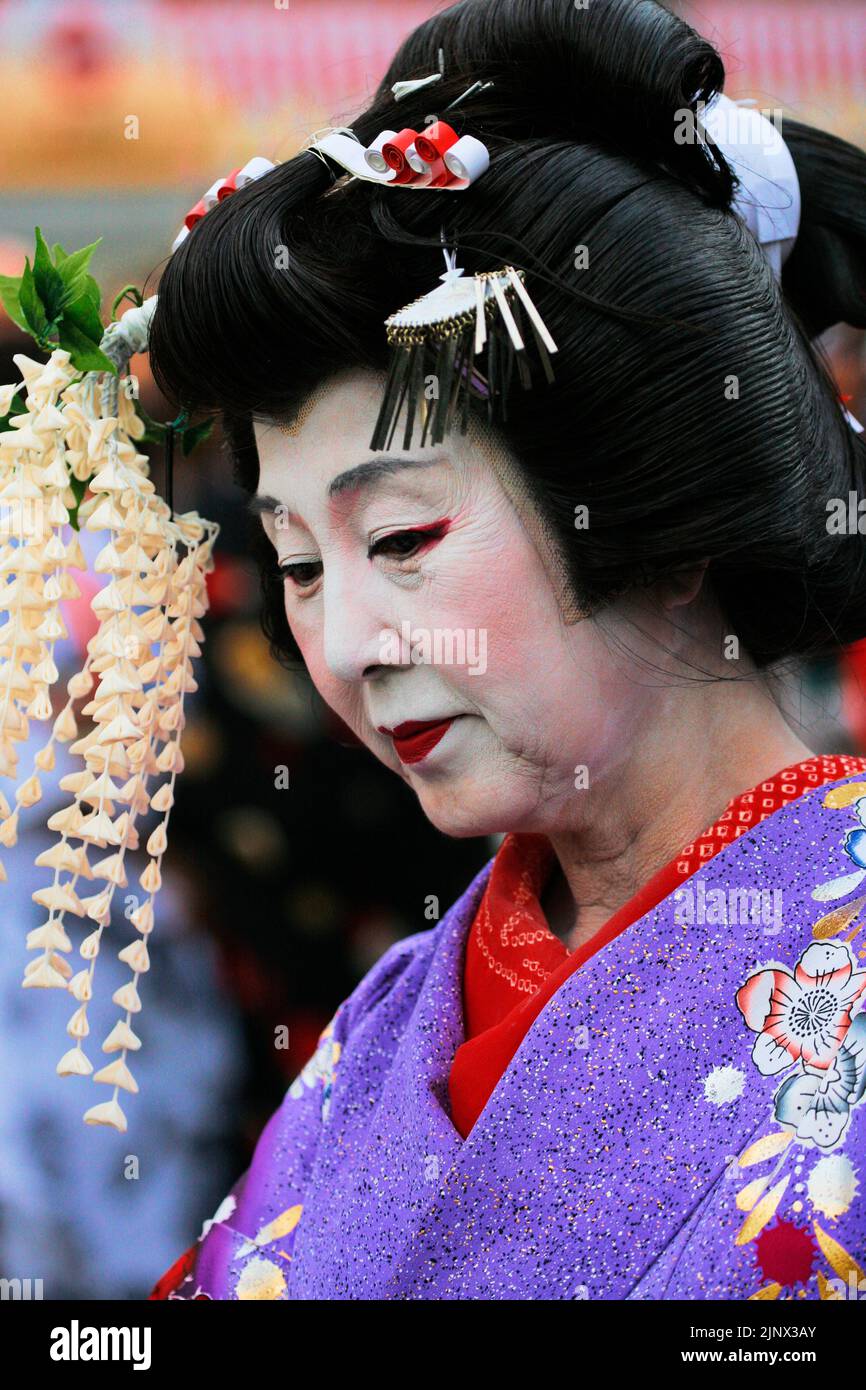 LONDON OCT 5 Teilnehmer, Hiroko Tanaka Nihon Buyo Teamjapanischer