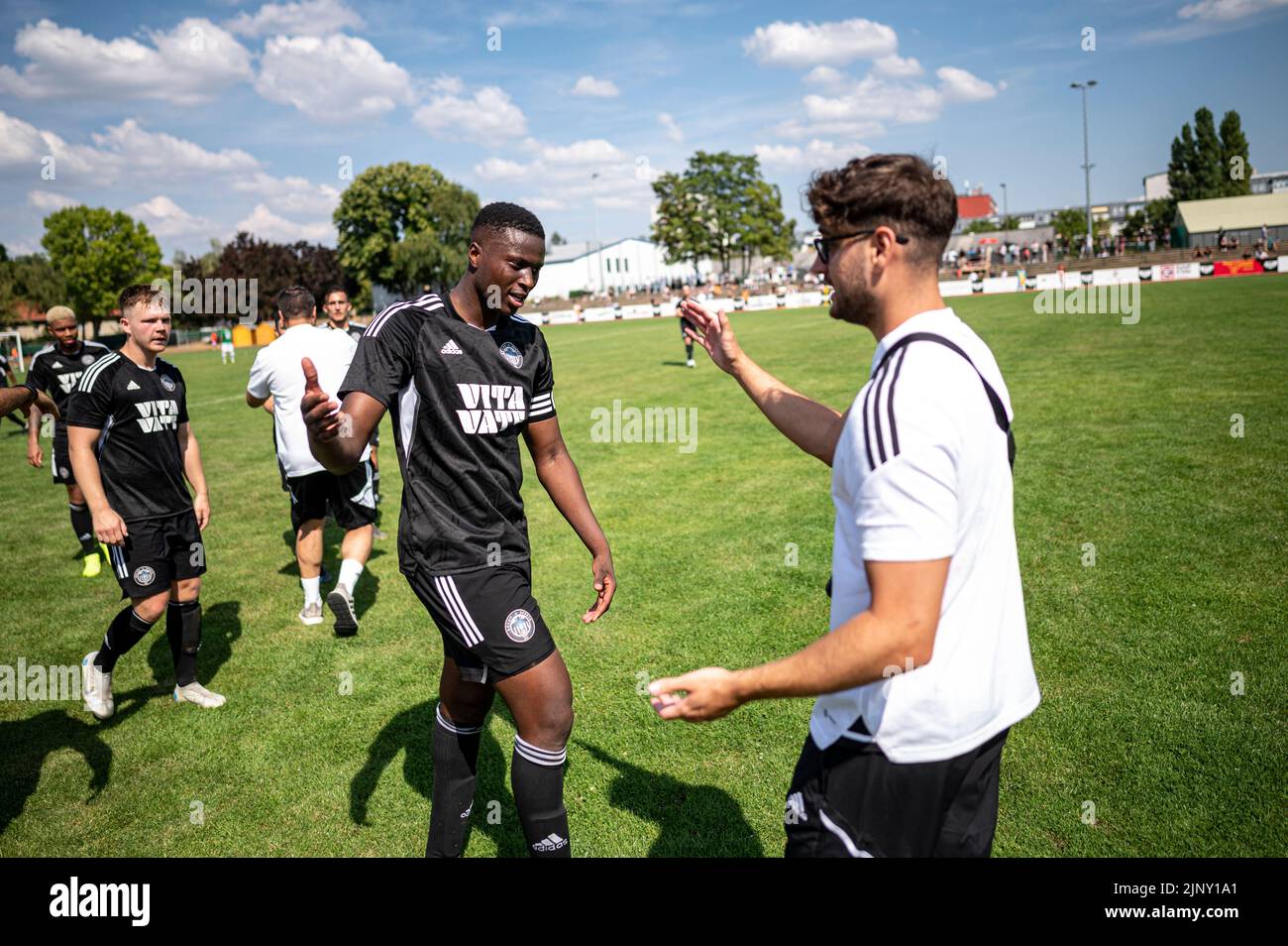 Berlin, Deutschland. 14. August 2022. Fußball, Berlin Cup, Delay Sports