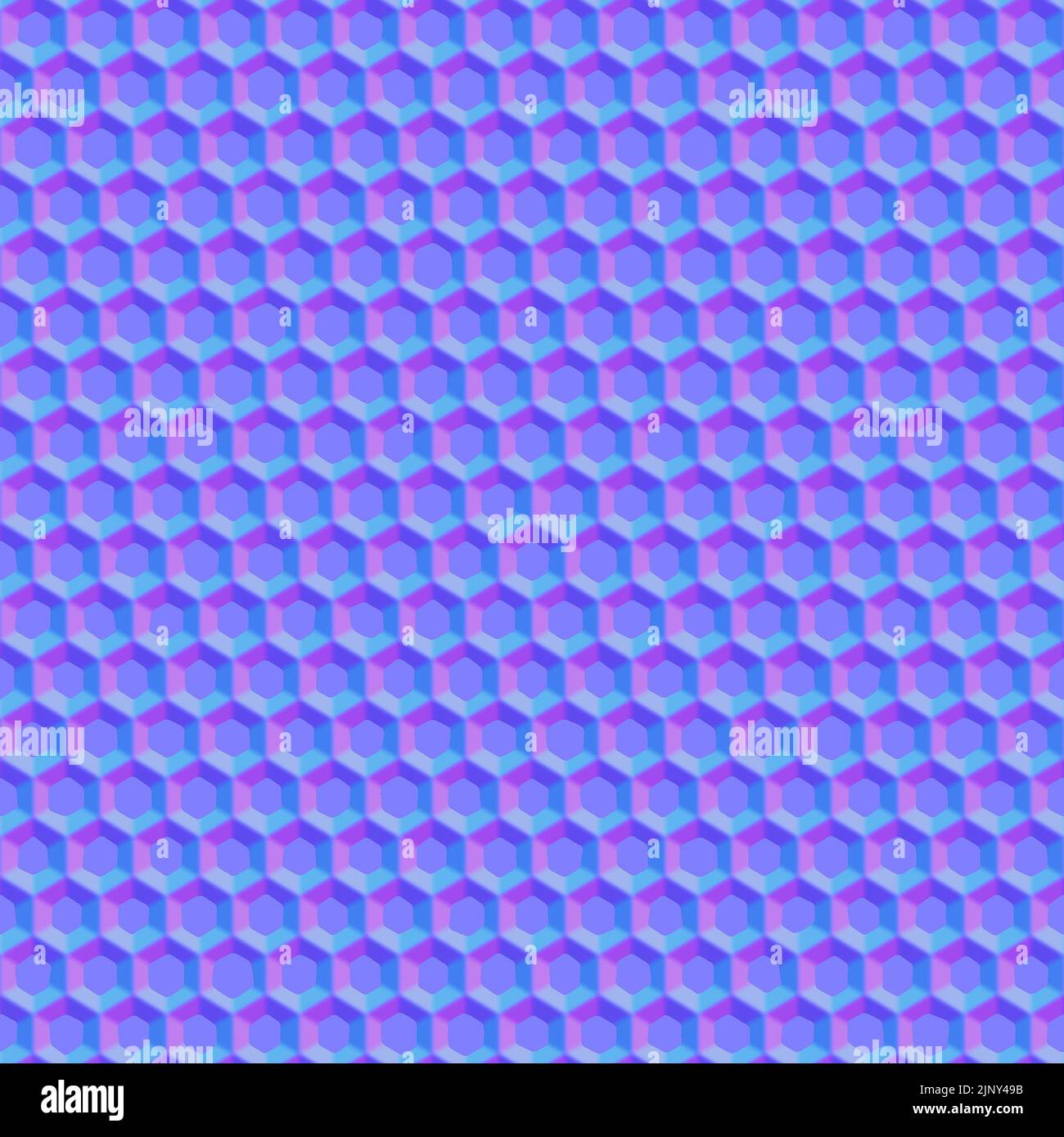 Normale Karte Metalltextur, normale Zuordnung Stockfoto