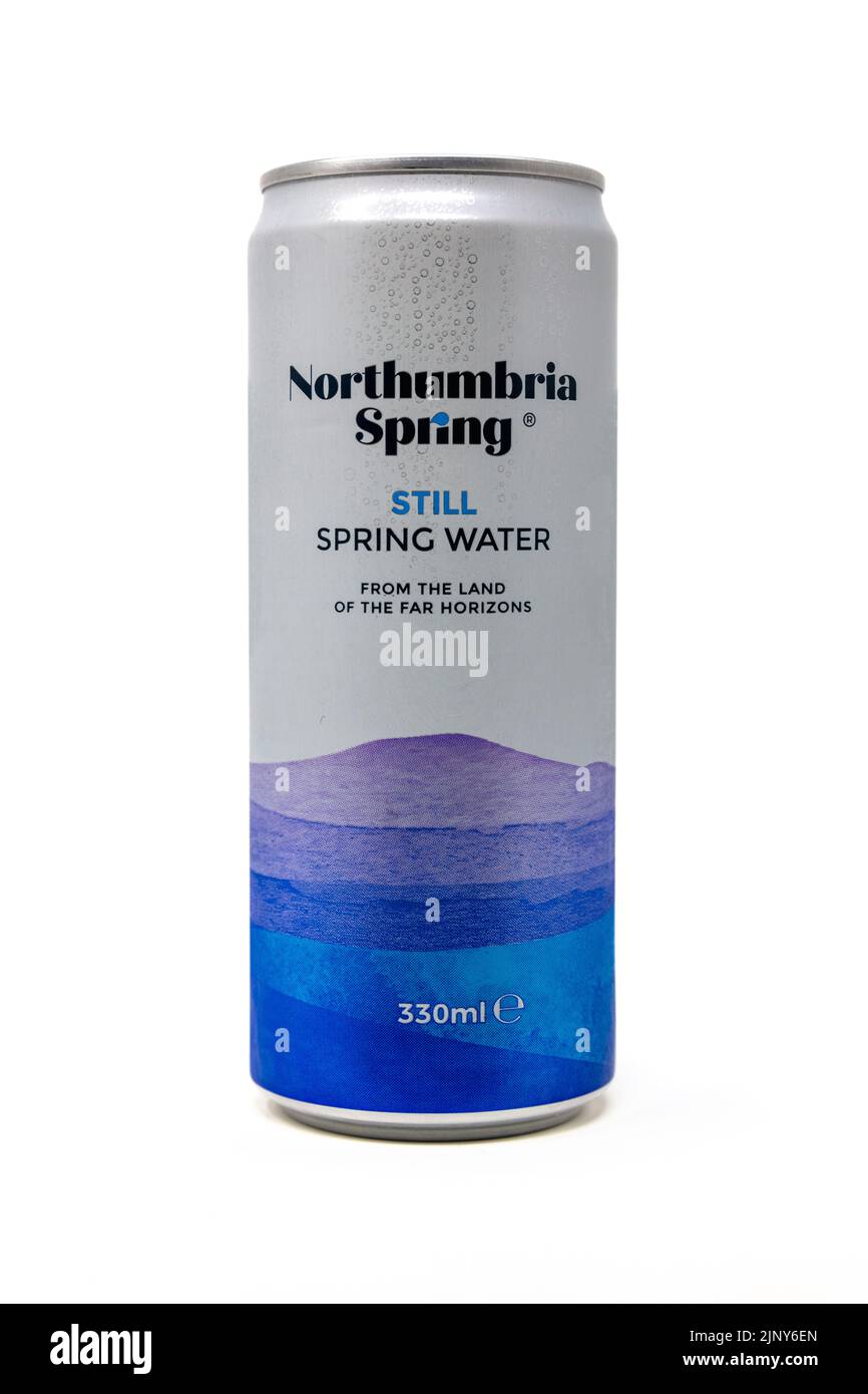 Northumbria Spring Still Quellwasser 330ml Stockfoto