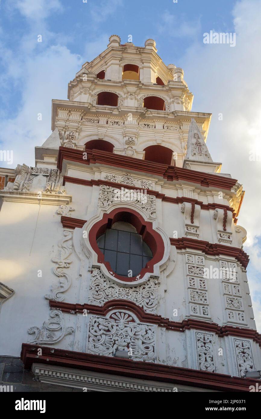 La Compania Templo Expiatorio del Espiritu Santo in Puebla, Mexiko Stockfoto
