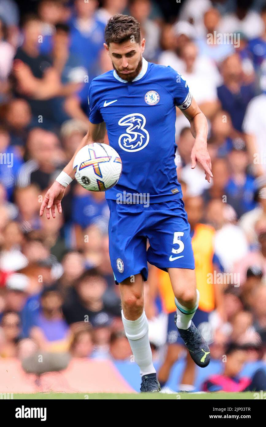 London, Großbritannien. 14. August 2022. 14.. August 2022; Stamford Bridge, Chelsea, London, England: Premier League Football, Chelsea gegen Tottenham: Jorginsha of Chelsea Credit: Action Plus Sports Images/Alamy Live News Stockfoto