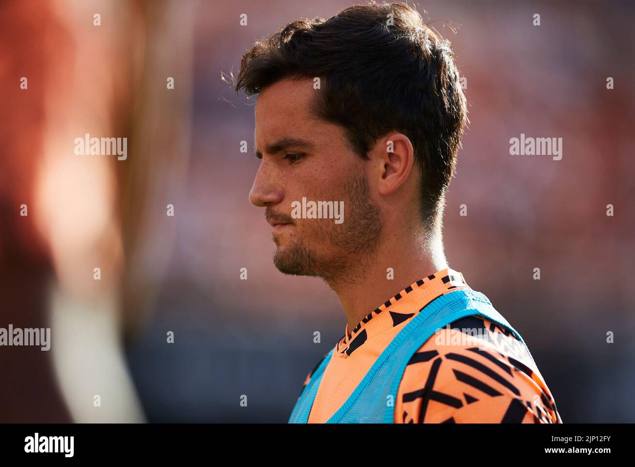 Hugo Guillamon von Valencia CF Stockfoto