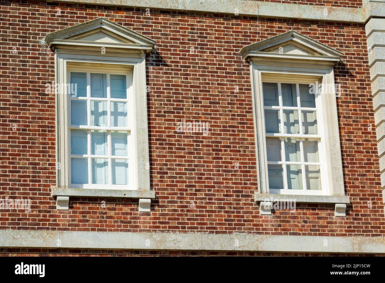 Georgische Fenster, Schiebefenster Stockfoto