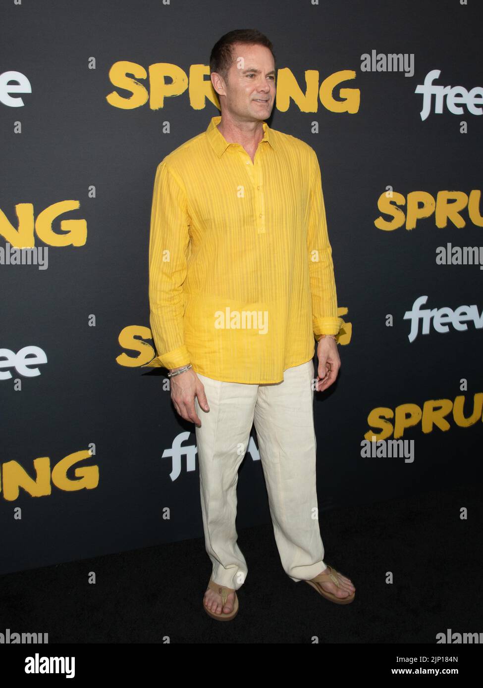 14. August 2022 - Los Angeles, Kalifornien - Garret Dillahunt. Red Carpet Premiere von Amazon Freevees ''Sprung' (Kreditbild: © Billy Bennight/AdMedia via ZUMA Press Wire) Stockfoto