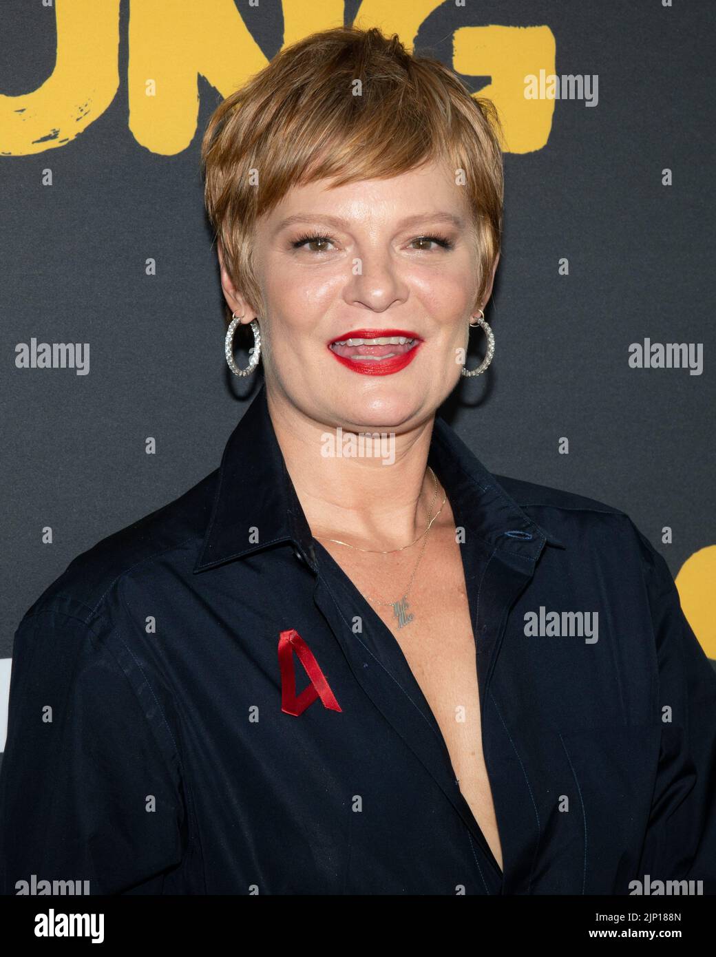 14. August 2022 - Los Angeles, Kalifornien - Martha Plimpton. Red Carpet Premiere von Amazon Freevees ''Sprung' (Kreditbild: © Billy Bennight/AdMedia via ZUMA Press Wire) Stockfoto