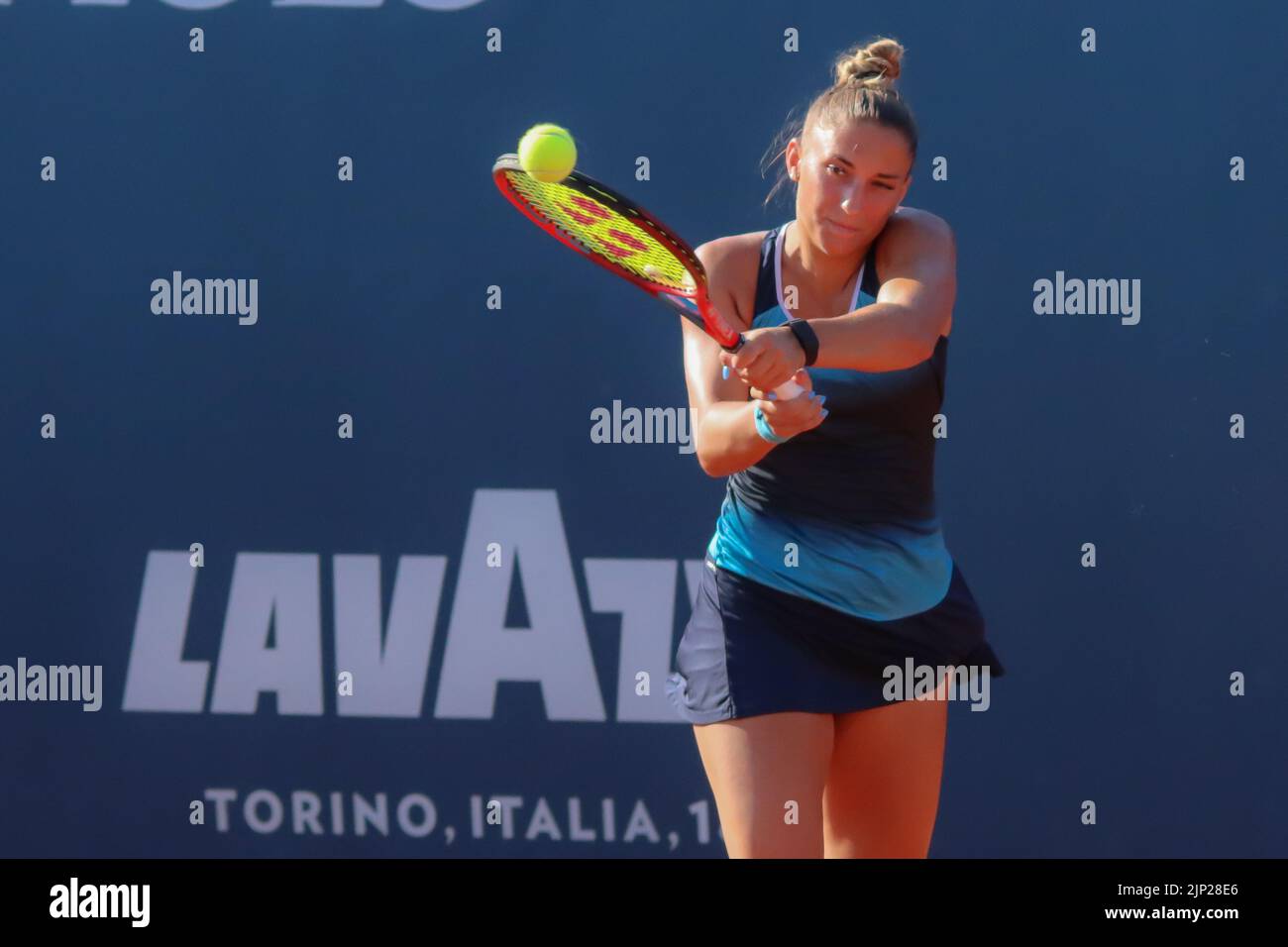 Panna Udvardy während der Palermo Ladies Open 2022 Stockfoto