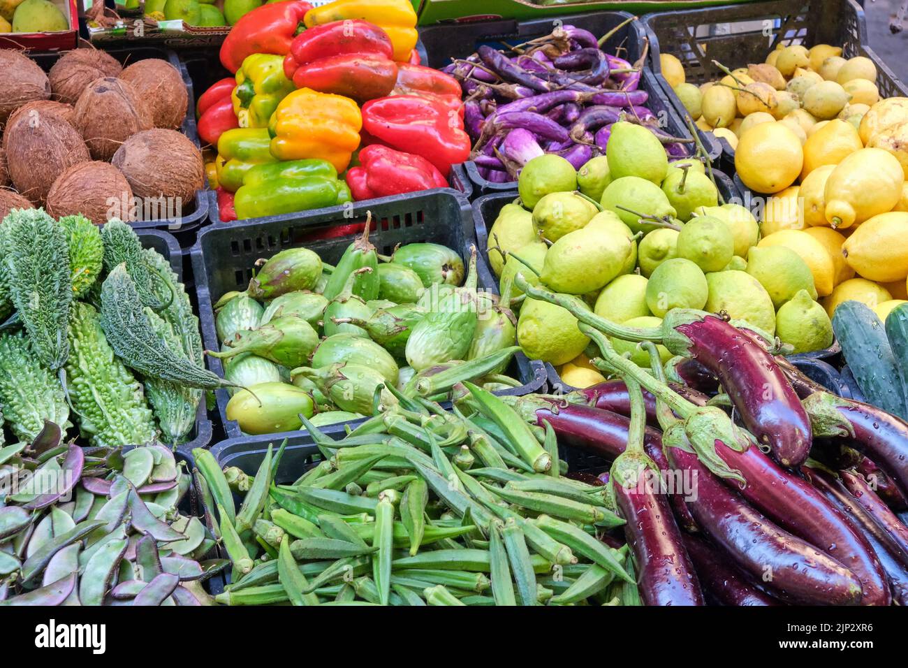 Obst, Gemüse, Markt, Obst, Gemüse, Märkte Stockfoto