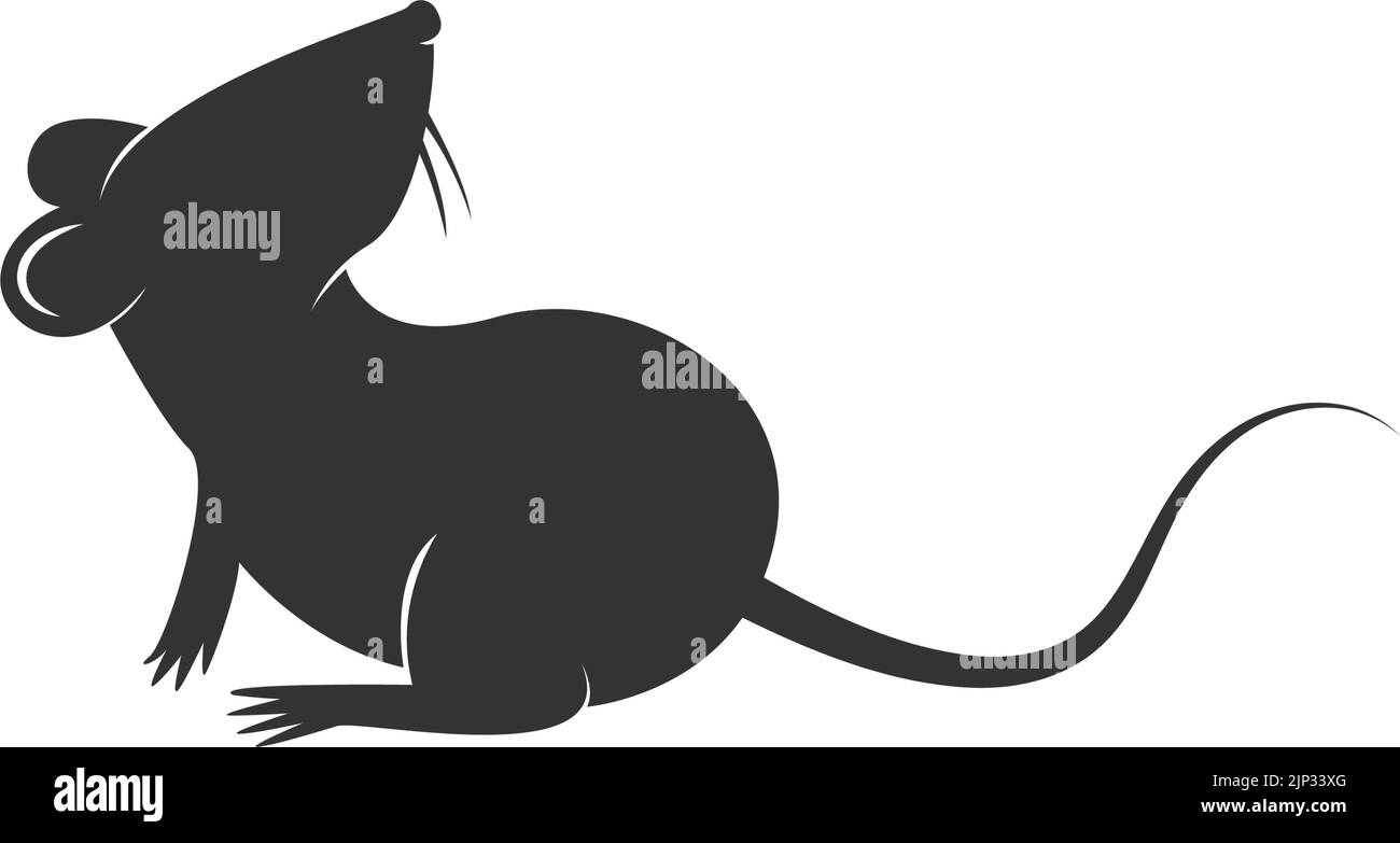 Rats Symbol Logo Design Illustration Vorlage Vektor Stock Vektor