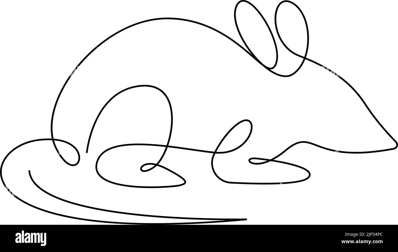 Rats Symbol Logo Design Illustration Vorlage Vektor Stock Vektor