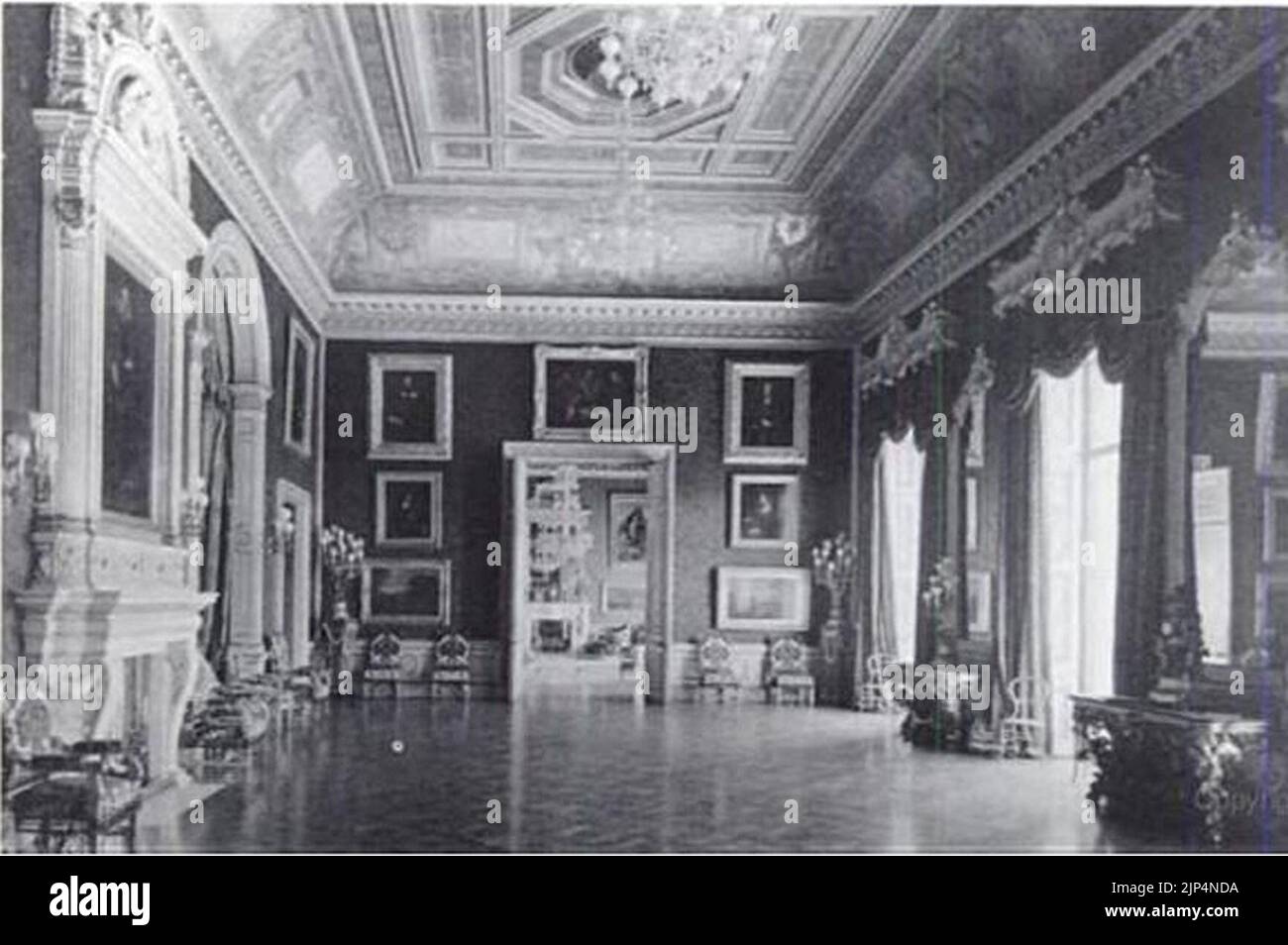 Der grand Salon des Globetrotters Stockfoto