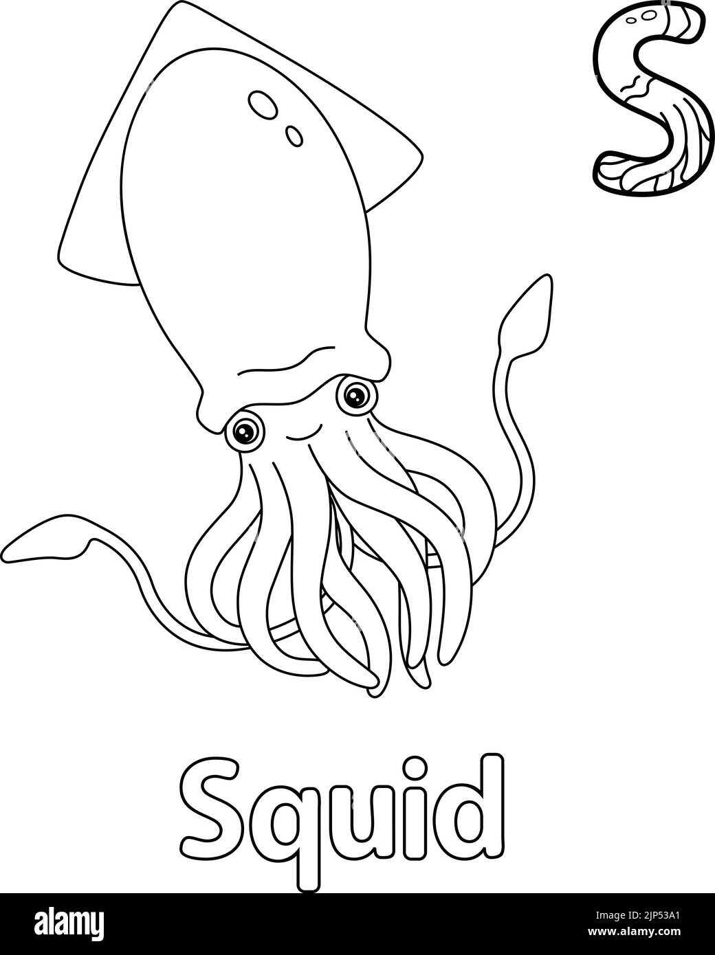 Giant squid underwater Schwarzweiß-Stockfotos und -bilder - Alamy