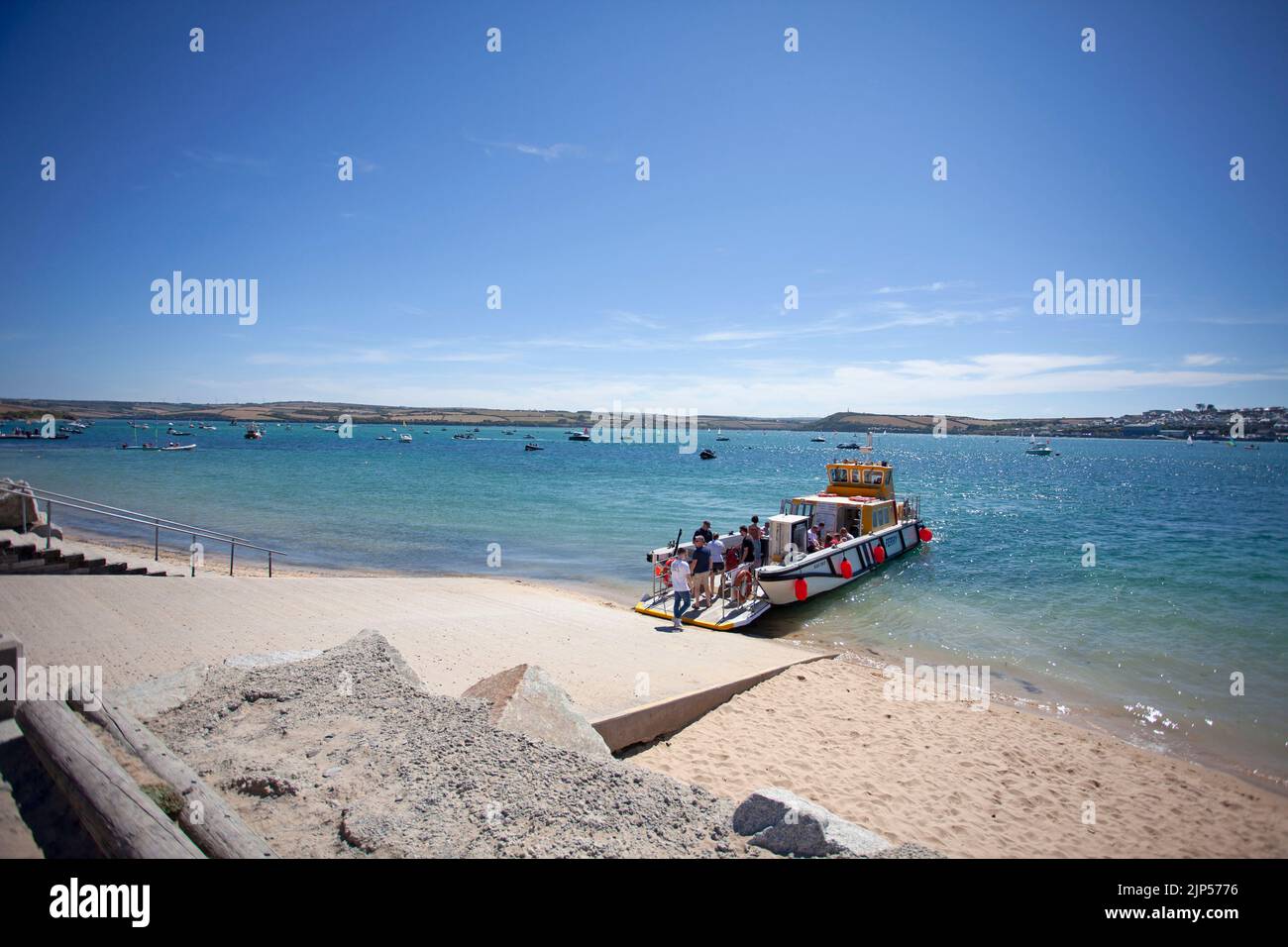 Padstow zur Rock Ferry. Cornwall, England Stockfoto