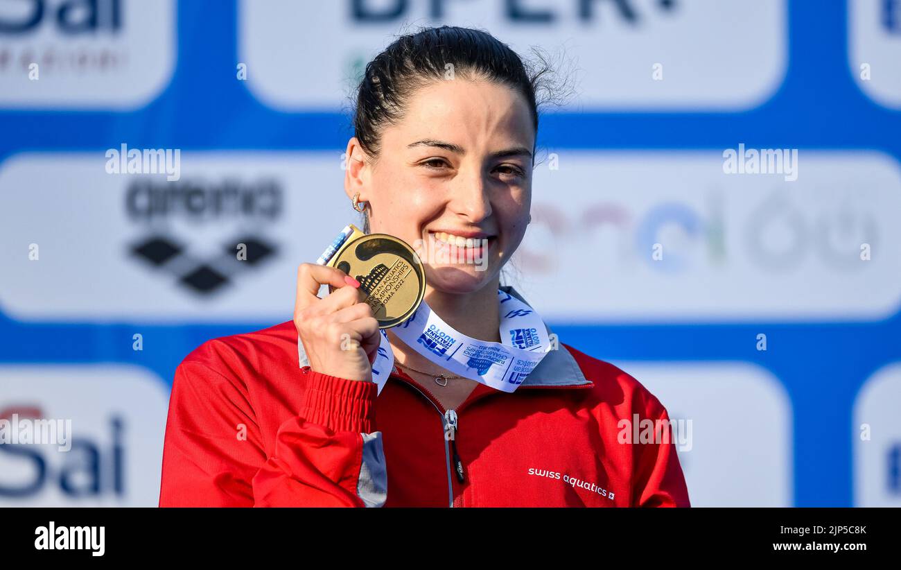 Mamie lisa sui schweiz goldmedaille Fotos und Bildmaterial in hoher