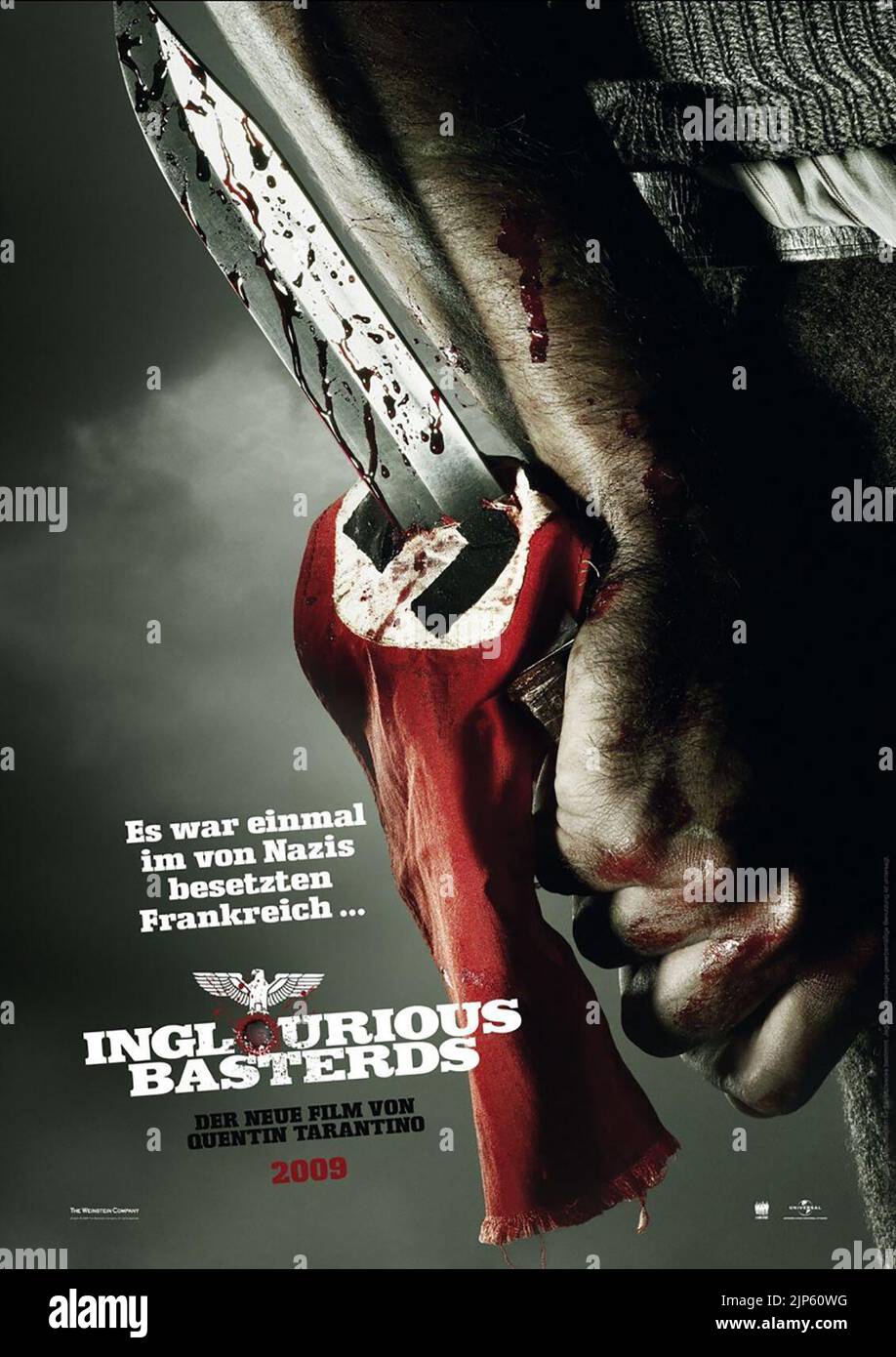 FILMPLAKAT, INGLOURIOUS BASTERDS, 2009 Stockfoto