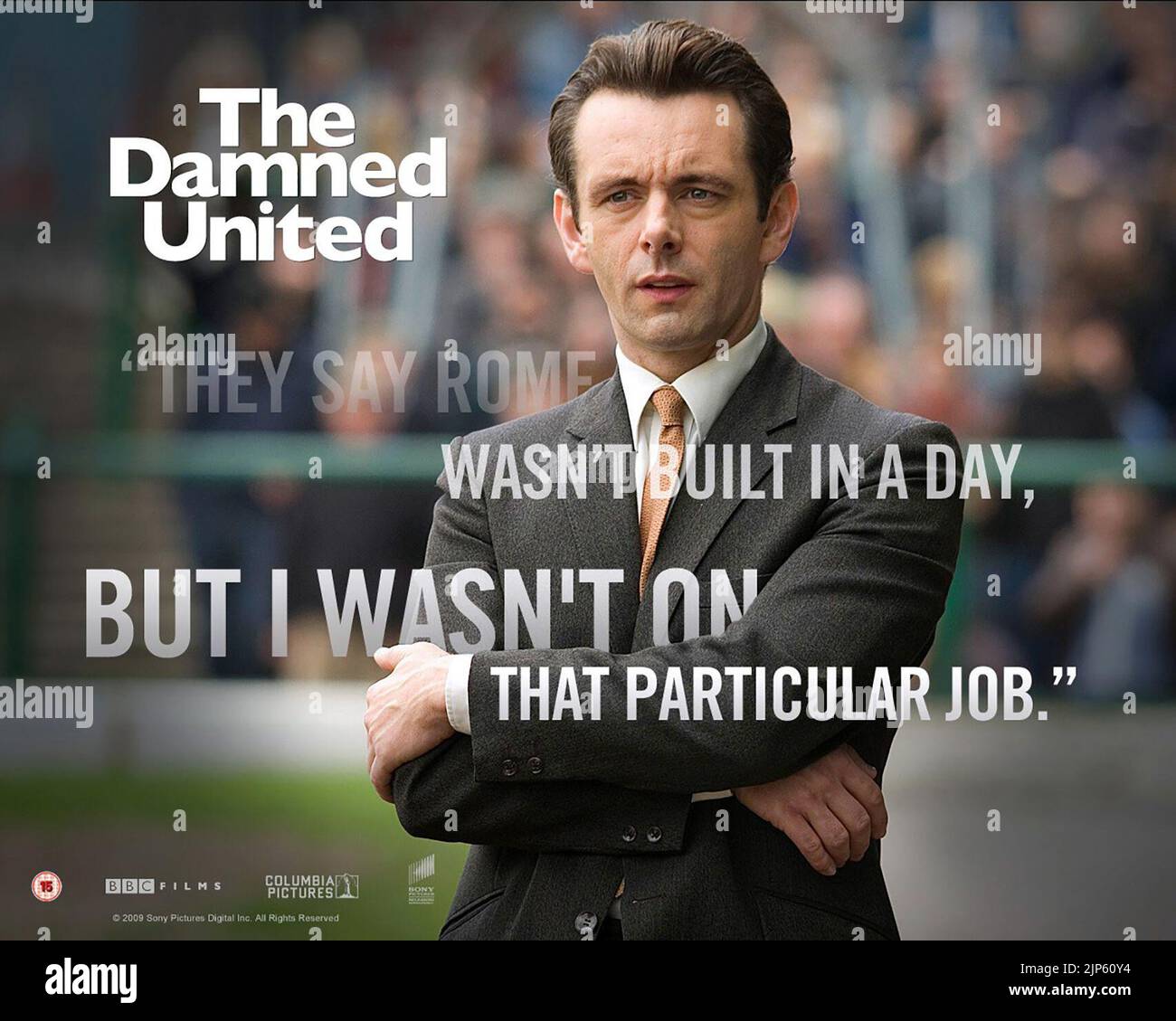 MICHAEL SHEEN POSTER, THE DAMNED UNITED, 2009 Stockfoto