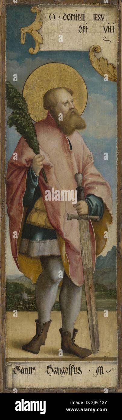 Der Meister von Messkirch (möglicherweise Peter Strüb der Jüngere) - Heiliger Gangolf Stockfoto