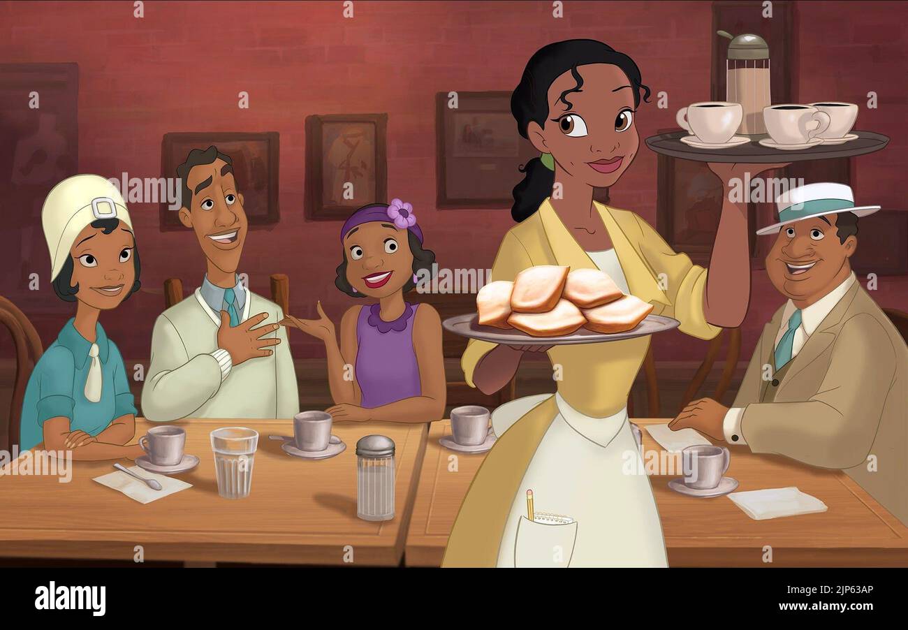 Prinzessin TIANA, DIE PRINZESSIN UND DER FROSCH, 2009 Stockfoto