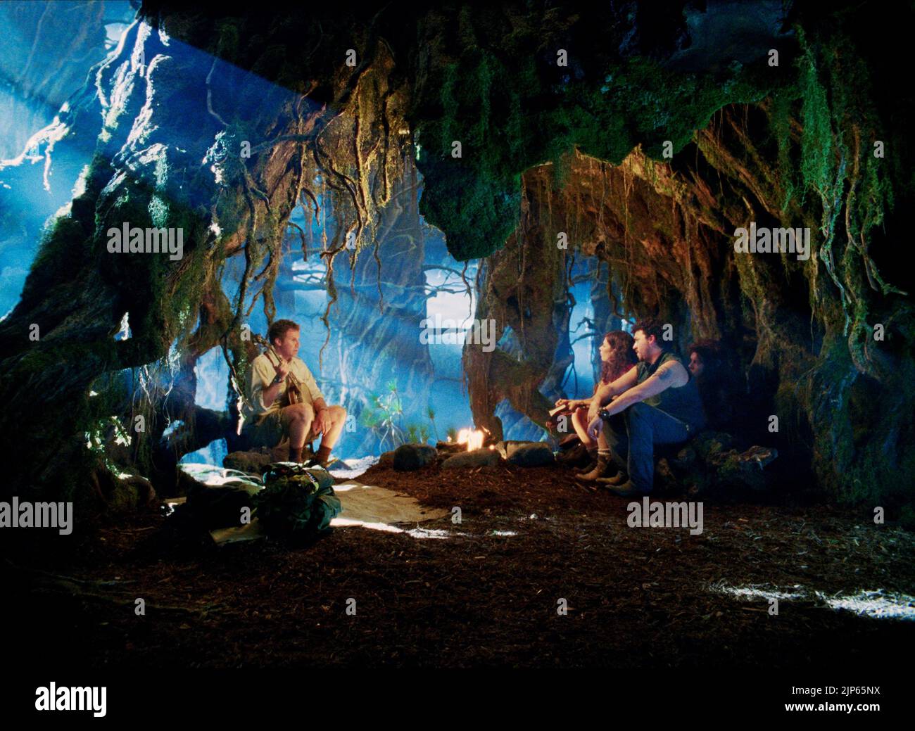 WILL FERRELL, Anna Friel, DANNY MCBRIDE, JORMA TACCONE R., LAND DER VERLORENEN, 2009 Stockfoto