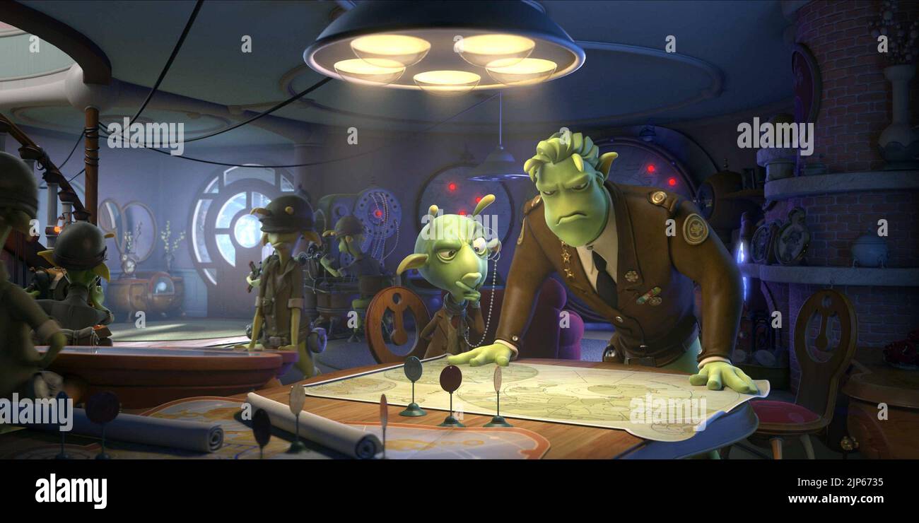 PROFESSOR KIPPLE, allgemeine kriechen, Planet 51, 2009 Stockfoto