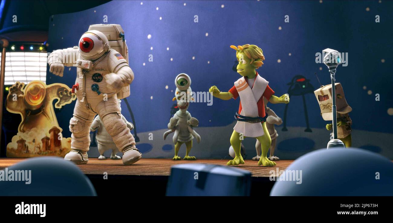 CAPT. CHARLES 'CHUCK' Baker, LEM, Planet 51, 2009 Stockfoto