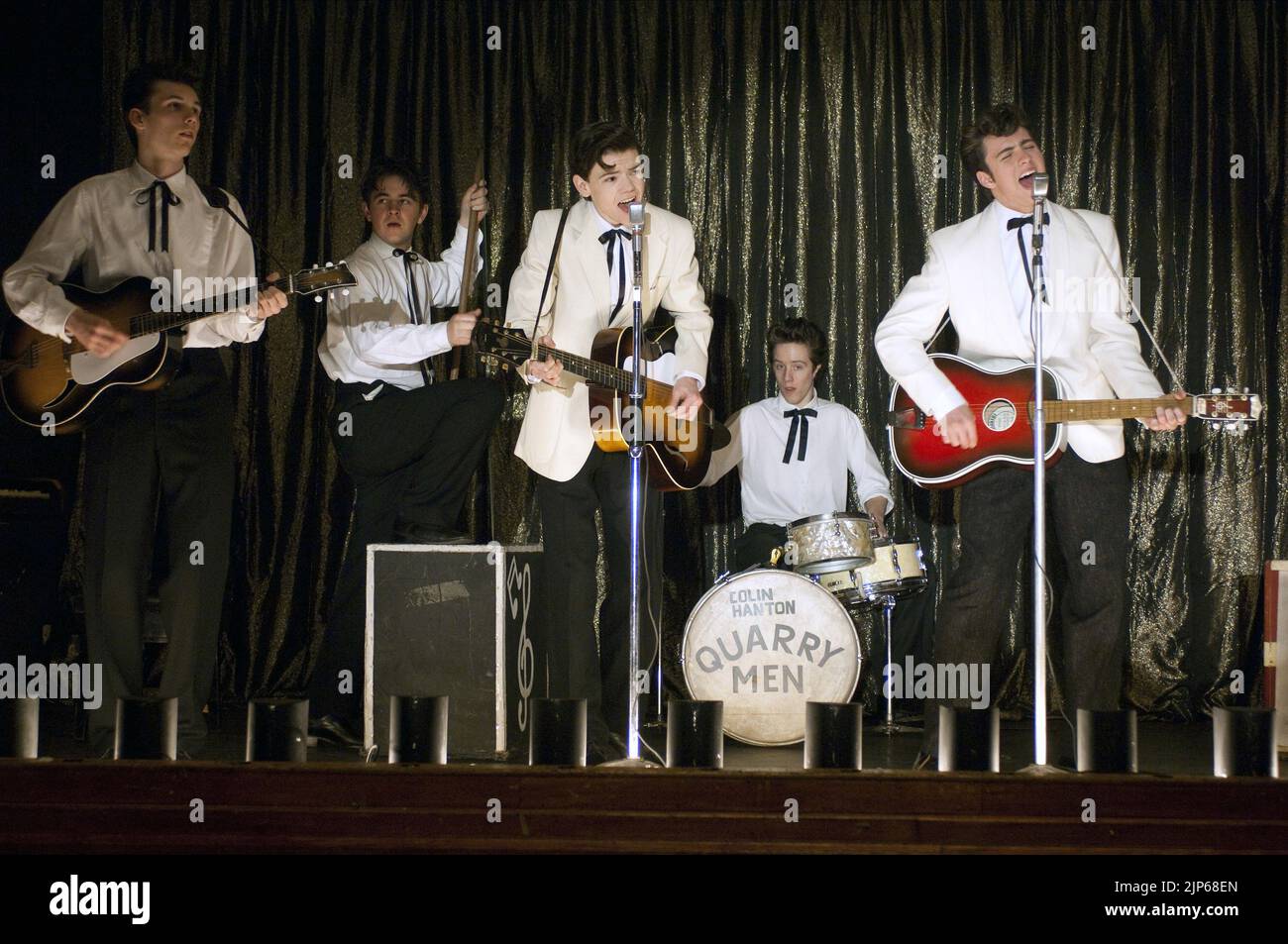 THOMAS SANGSTER, Aaron Johnson, NOWHERE BOY, 2009 Stockfoto