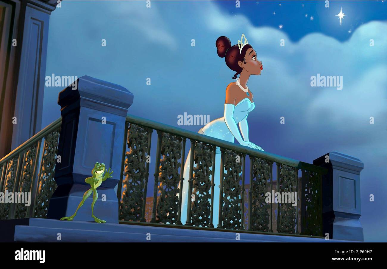 Frosch NAVEEN, PRINZESSIN TIANA, DIE PRINZESSIN UND DER FROSCH, 2009 Stockfoto