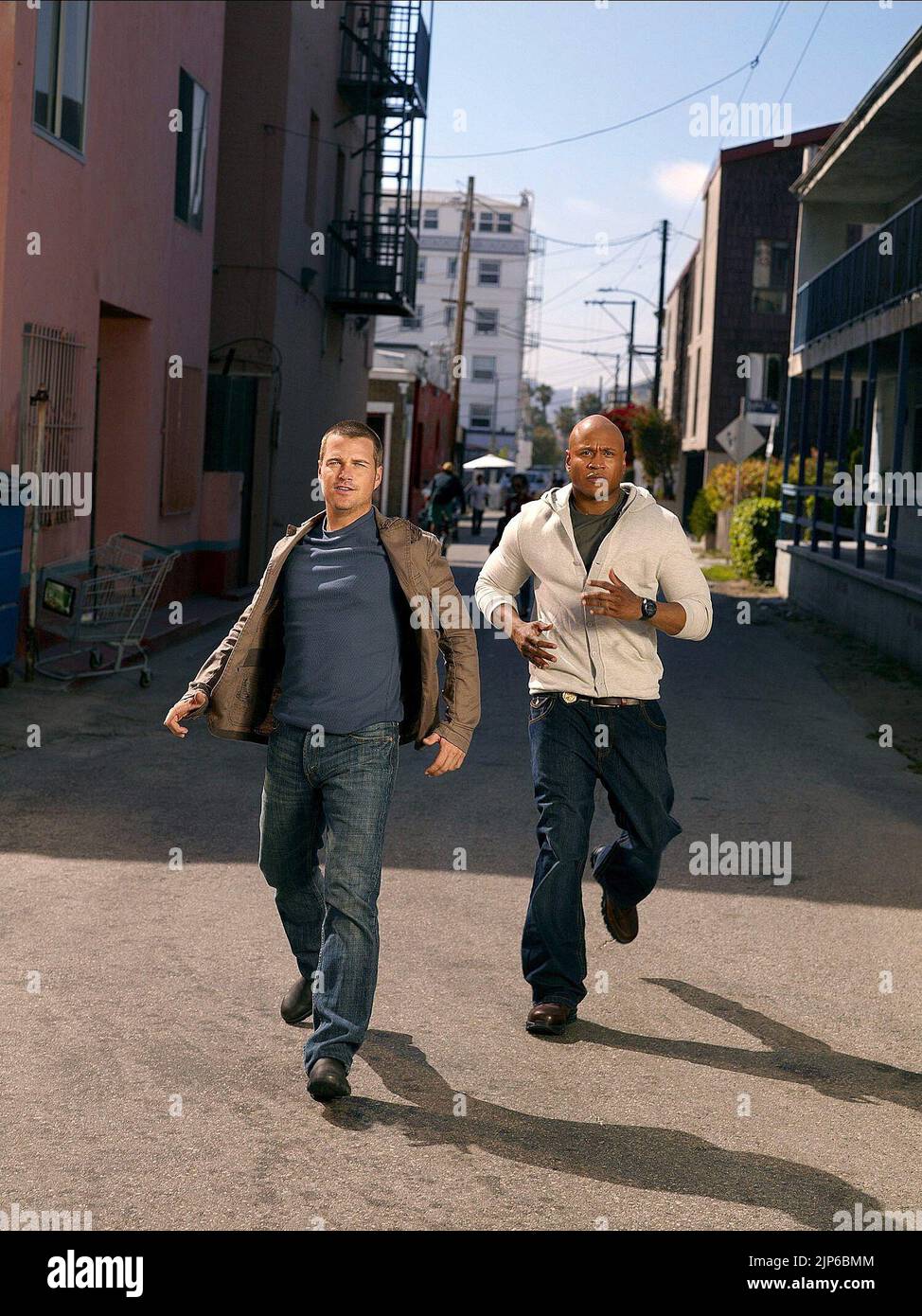 CHRIS O'Donnell, LL Cool J, NCIS: LOS ANGELES, 2009 Stockfoto