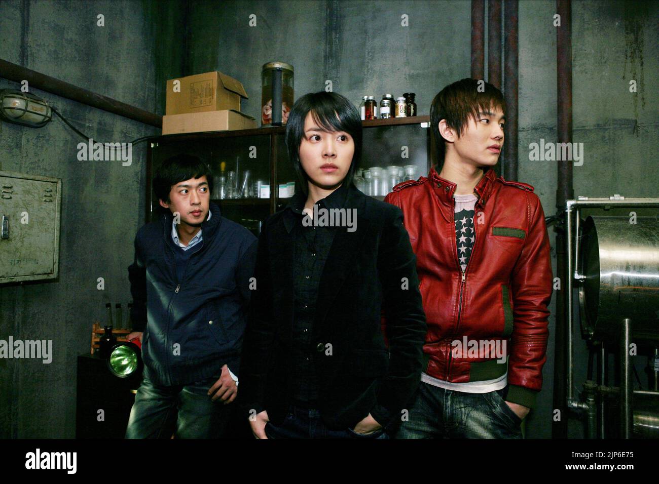 TAE-GYEONG, JU-WAN, JI-MIN, LEICHE, 2009 Stockfoto