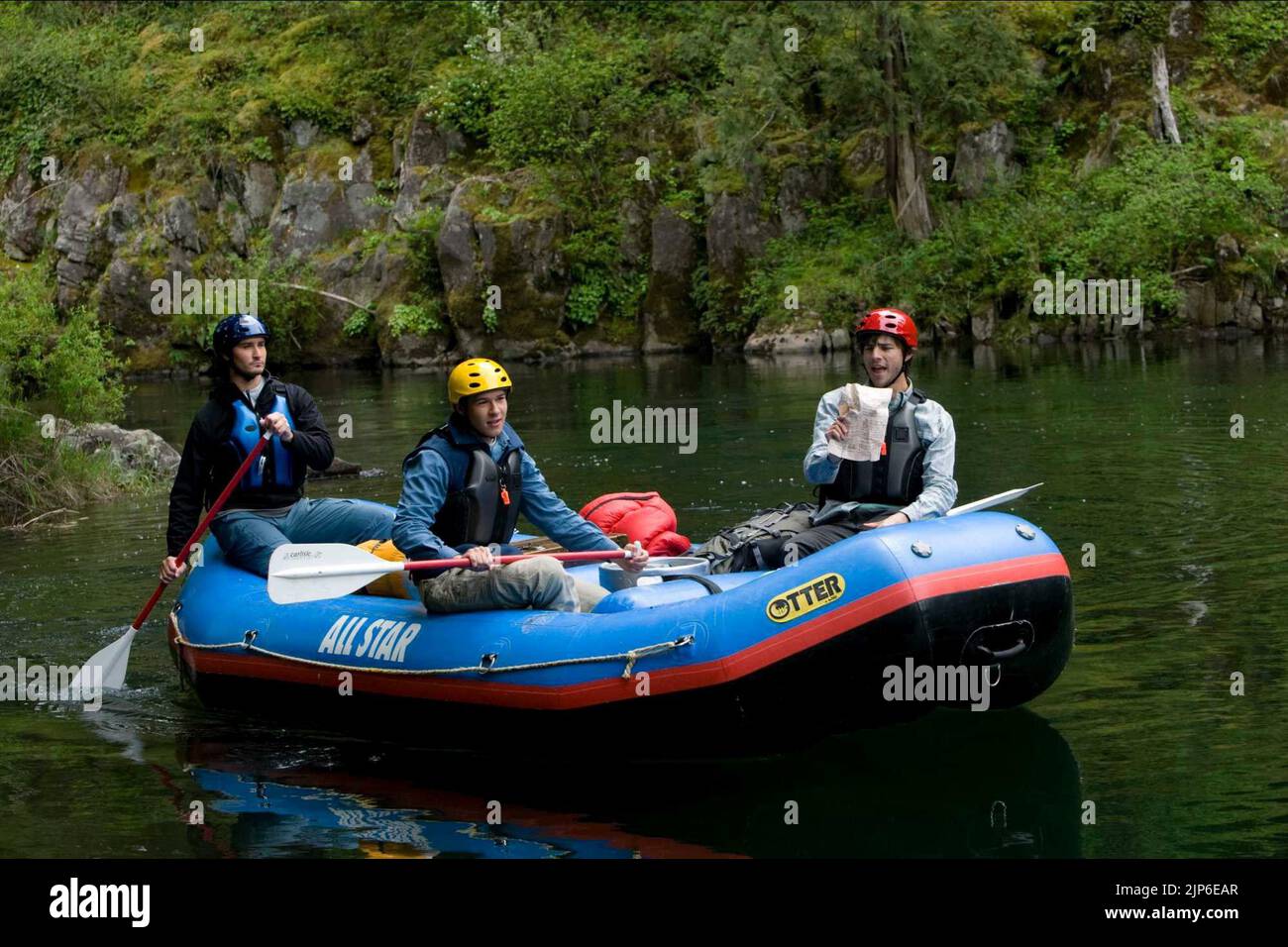 YOUNG,JAMES,TURNER, OHNE PADDEL: NATURE'S CALLING, 2009 Stockfoto