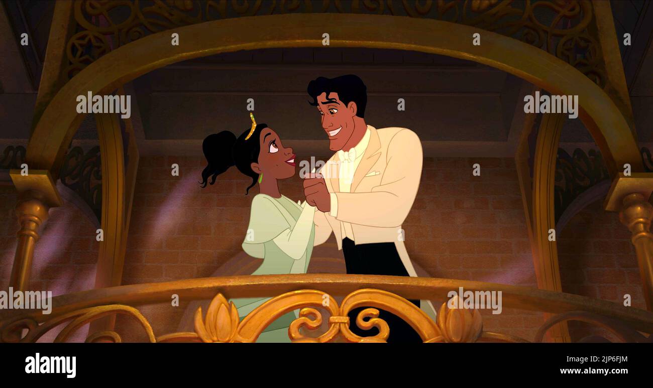 TIANA und NAVEEN, DIE PRINZESSIN UND DER FROSCH, 2009 Stockfoto