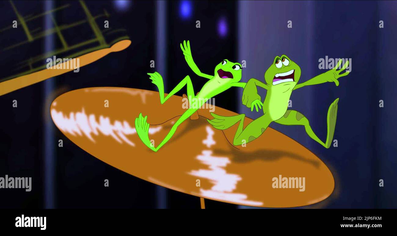 TIANA und NAVEEN, DIE PRINZESSIN UND DER FROSCH, 2009 Stockfoto