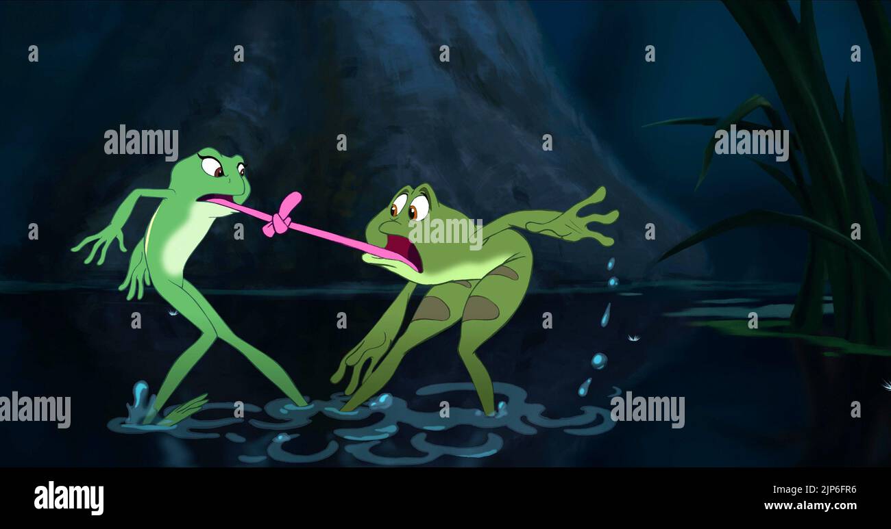 TIANA und NAVEEN, DIE PRINZESSIN UND DER FROSCH, 2009 Stockfoto