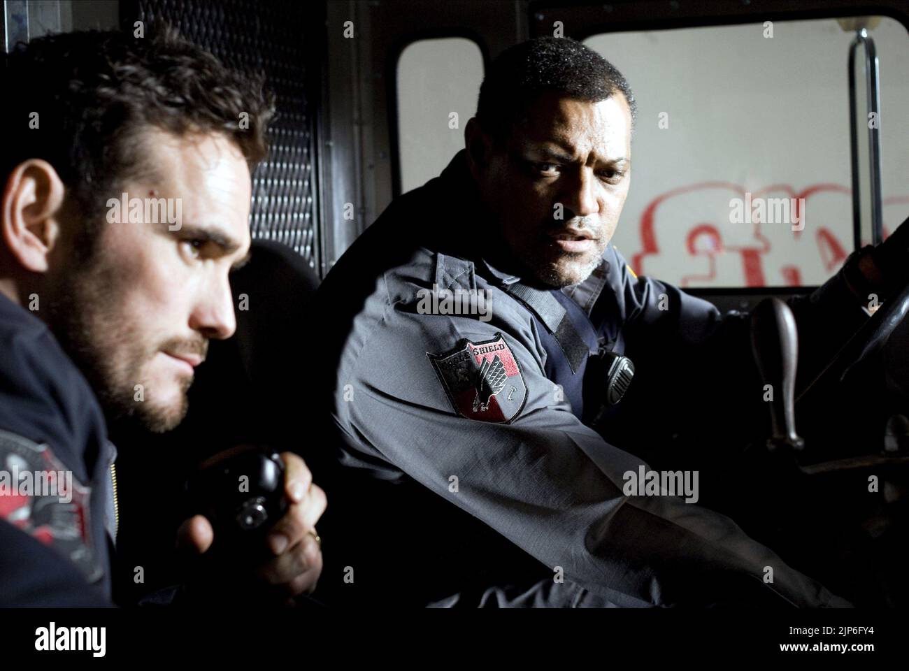 DILLON, FISHBURNE, GEPANZERT, 2009 Stockfoto