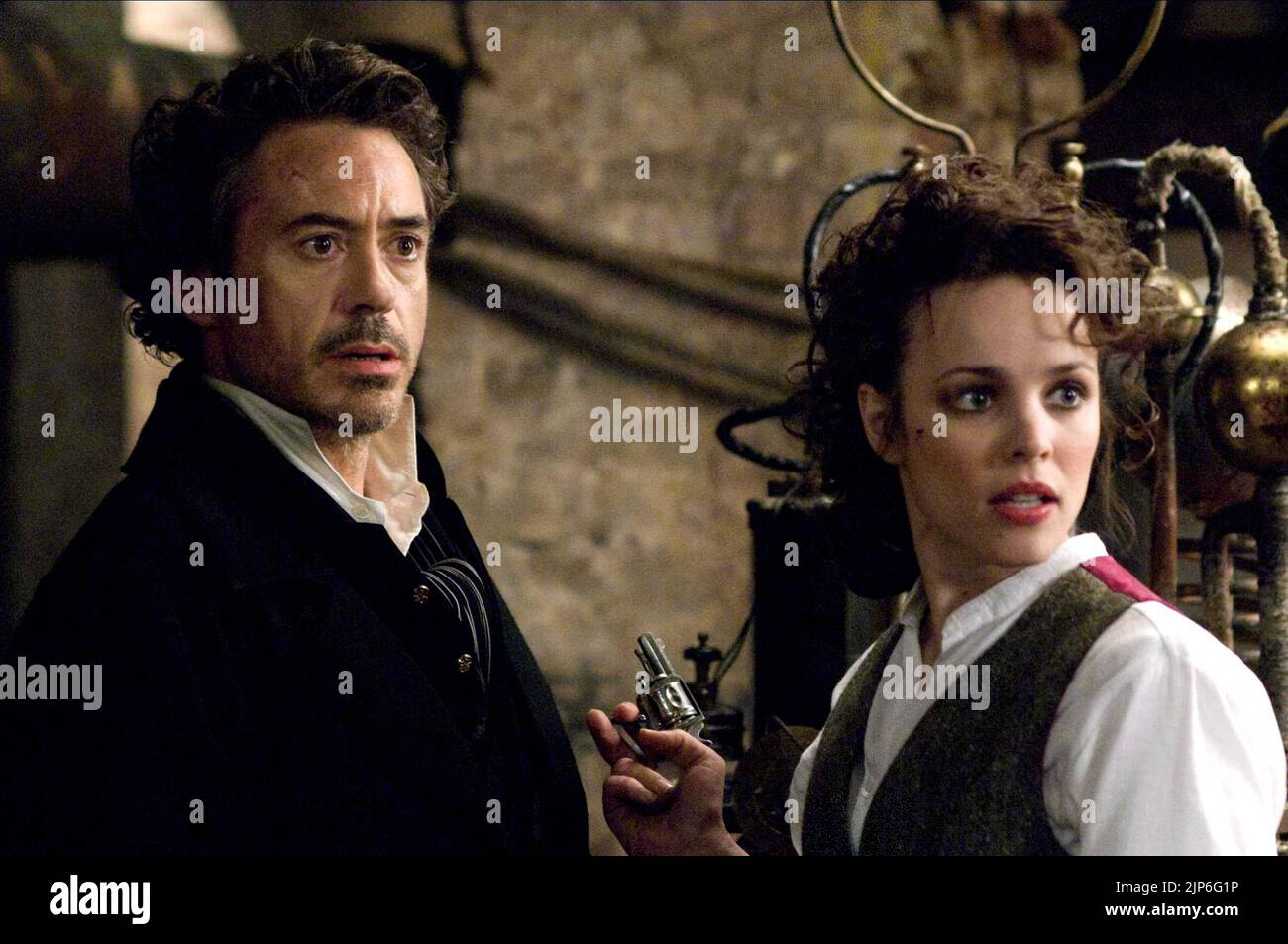 JR., MCADAMS, SHERLOCK HOLMES, 2009 Stockfoto