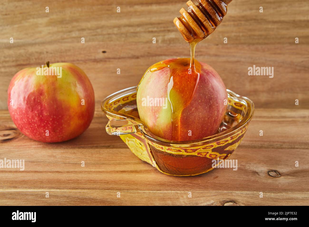 Rosh hashanah - jüdisches Weihnachtskonzept für das neue Jahr. Schale ...