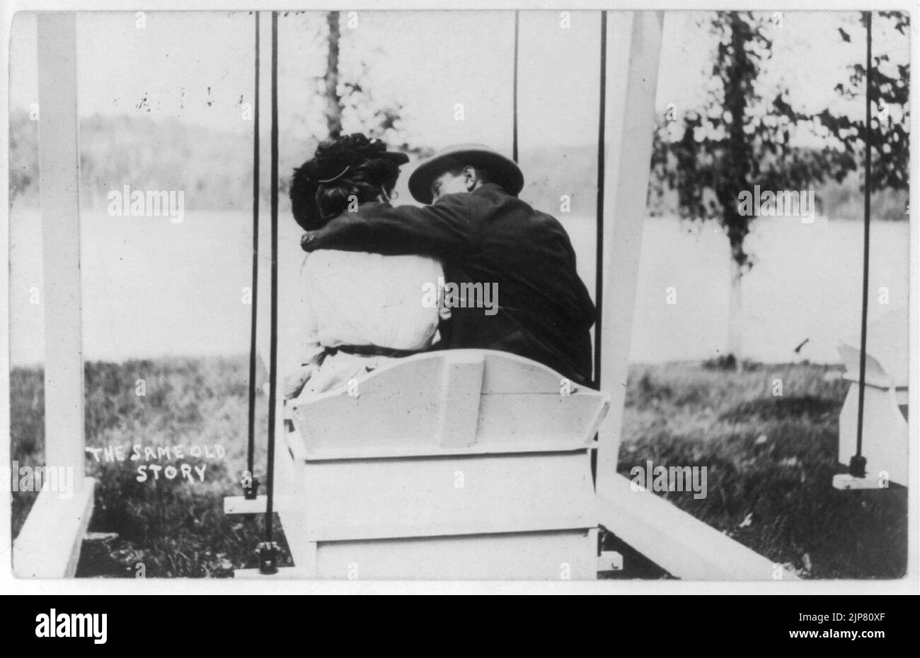 Die alte Geschichte. Stockfoto