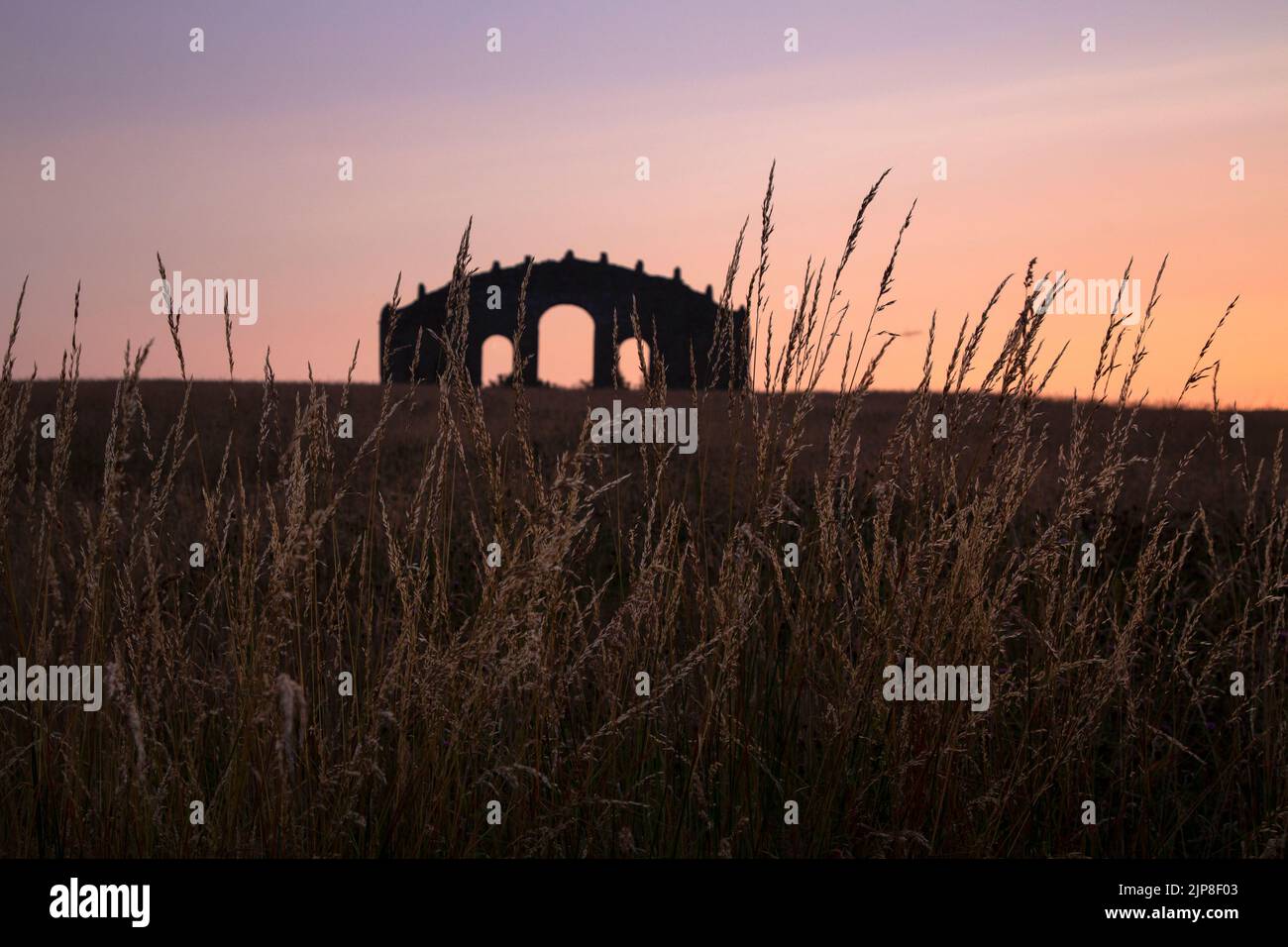 Rousham Folly (Blickfang) im Turm Aston , Oxfordshire Stockfoto