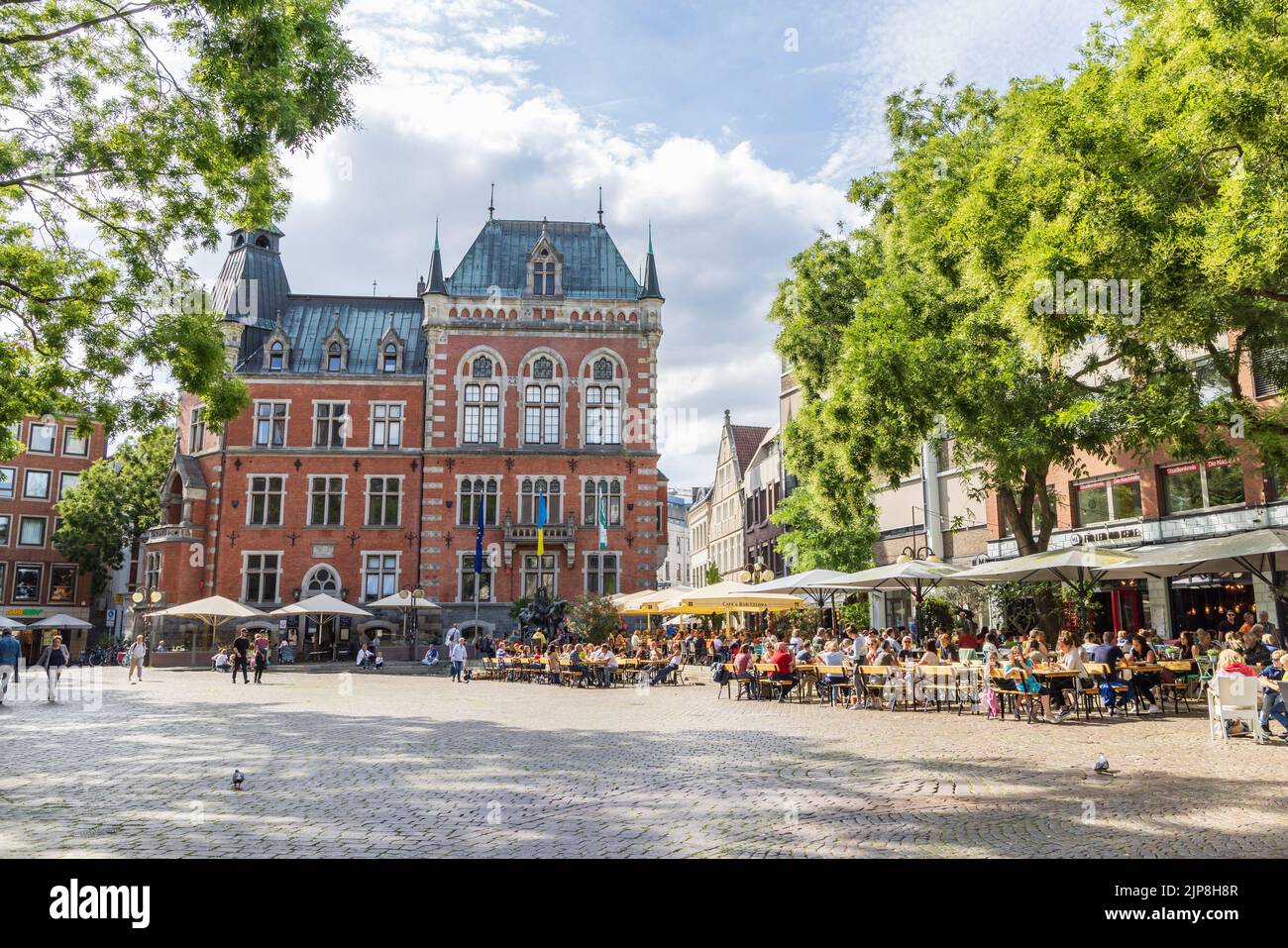 Oldenburg, Deutschland 28. Juli 2022 Rathaus im Zentrum von
