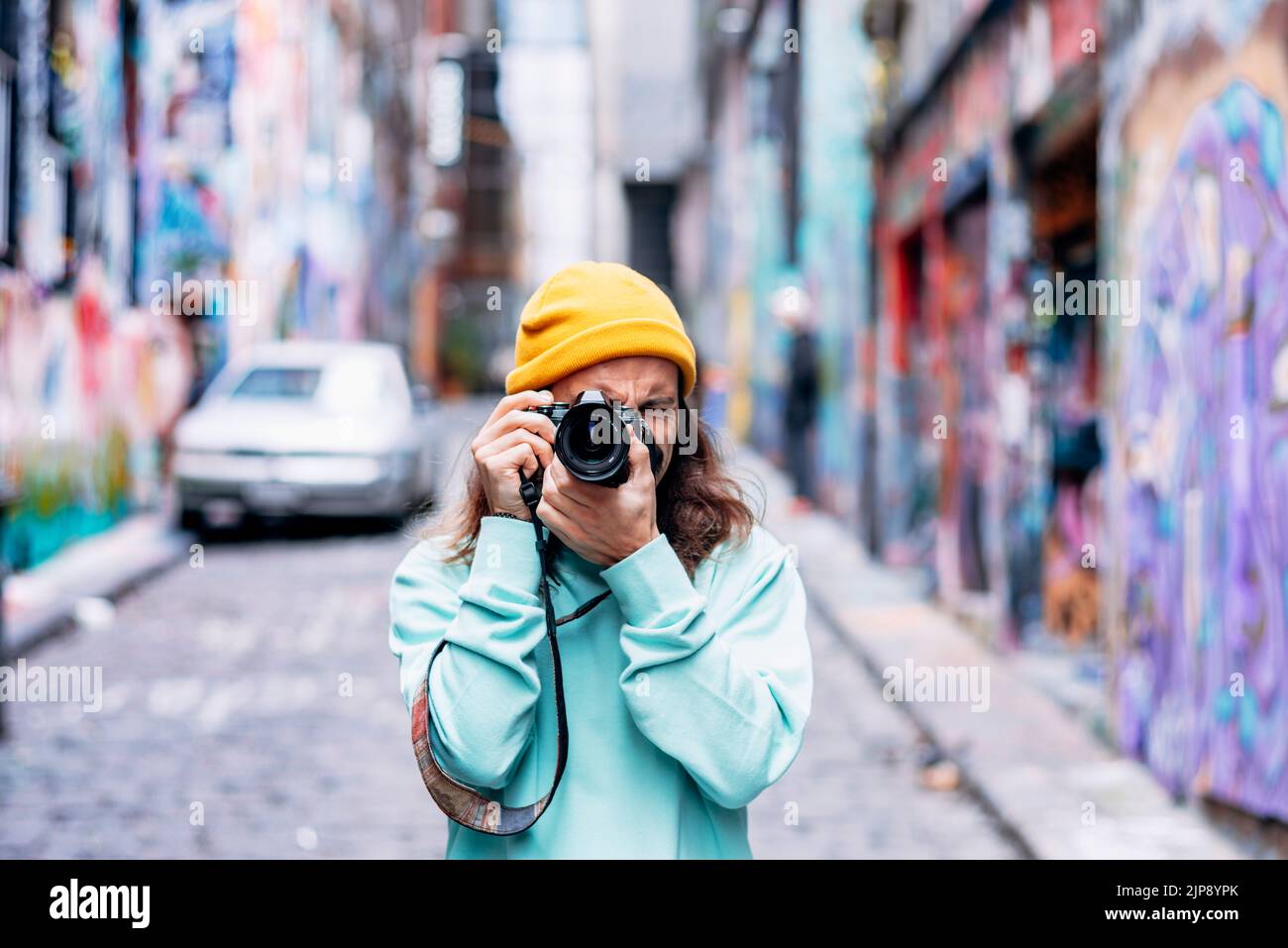 Fotograf, Fotografie, Straßenfotografie, fotograf, Fotografen, Fotos Stockfoto