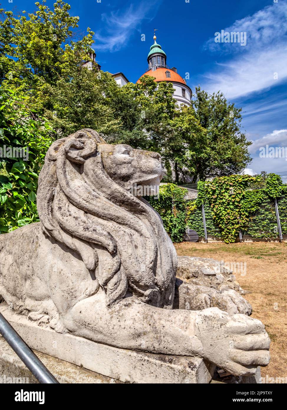 BAYERN: Der Löwe Stockfoto