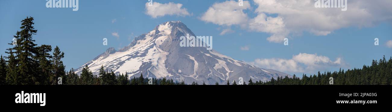 Wunderschön und majestätisch Mt Hood, Oregon Stockfoto