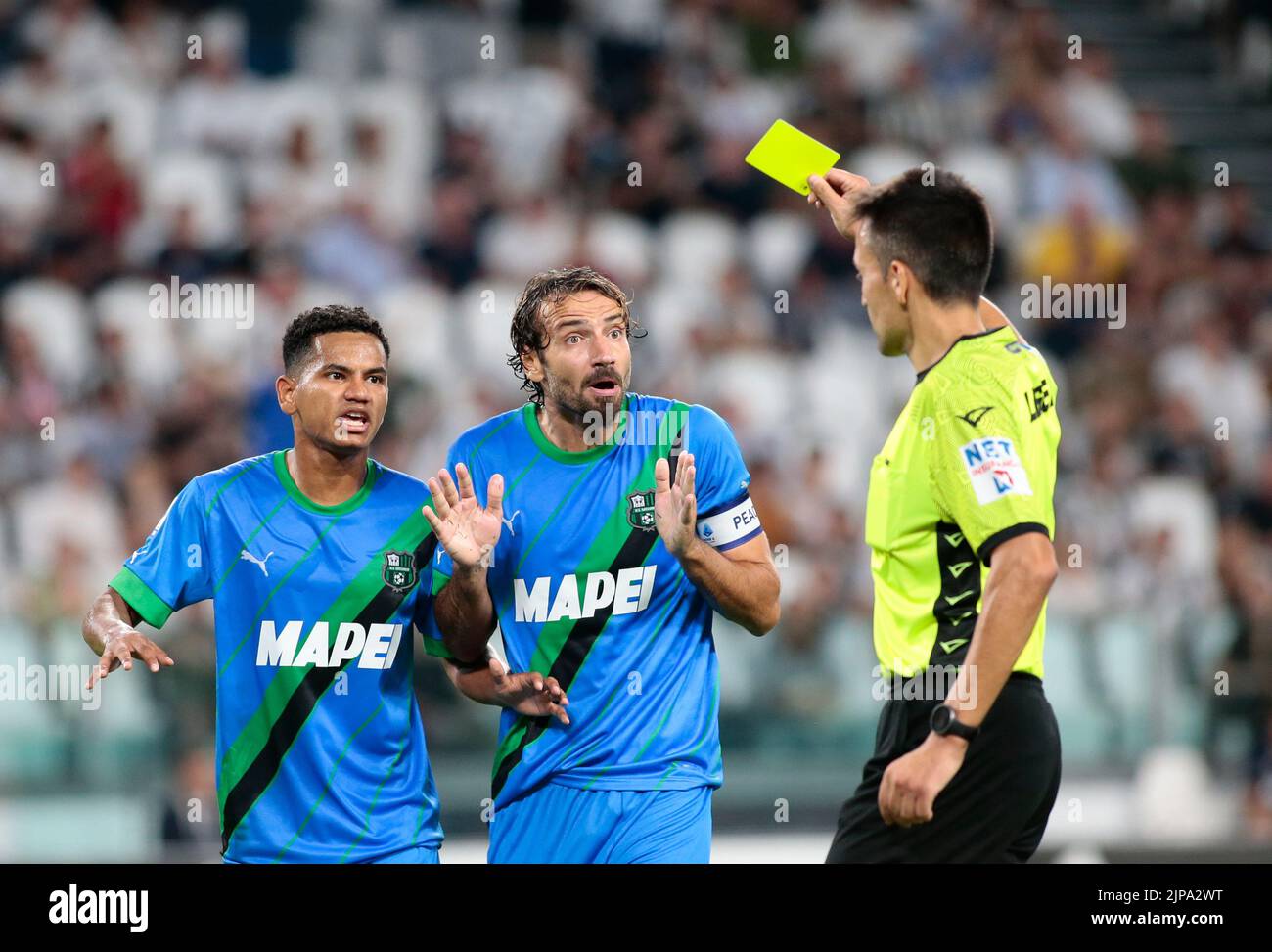 Italienische Serie A, FC Juventus - SS Sassuolo Stockfoto