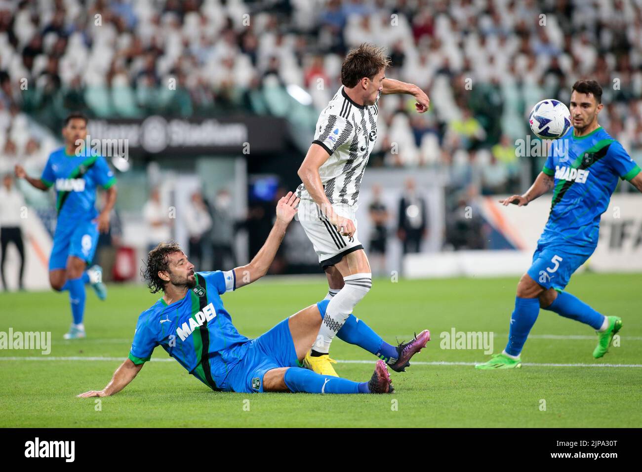Italienische Serie A, FC Juventus - SS Sassuolo Stockfoto