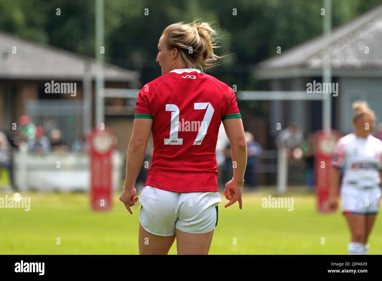 Wales Women Rugby League / England Women Rugby League Stockfoto